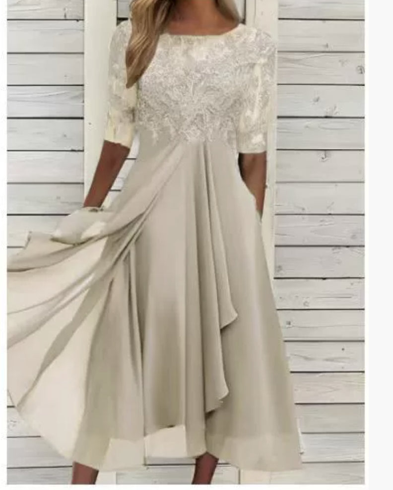 Women's Spring And Summer Bridesmaid Evening Dress