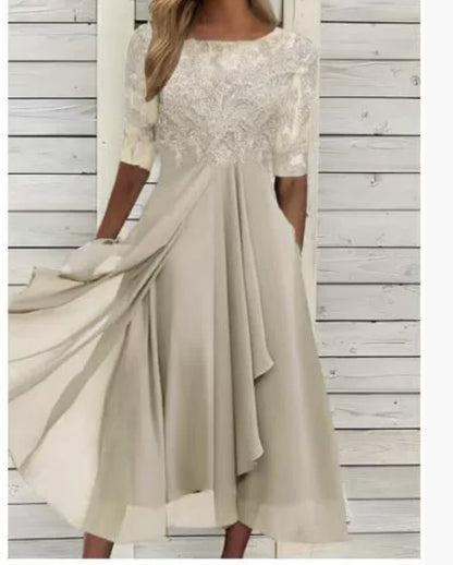 Women's Spring And Summer Bridesmaid Evening Dress