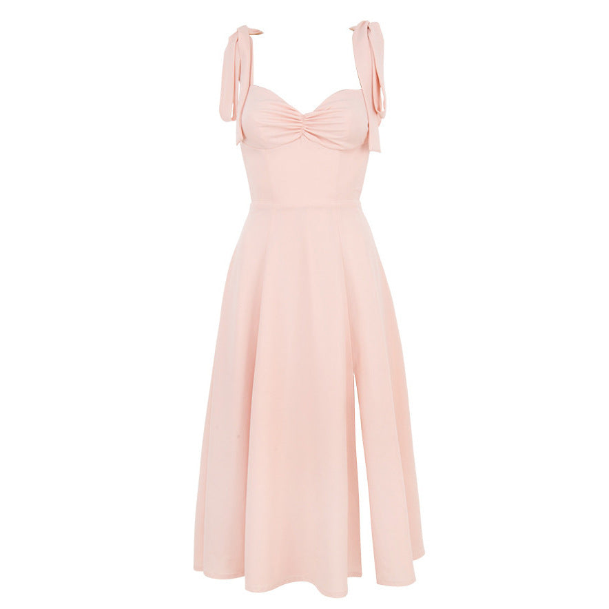 Suspender Dress French Resort Dress
