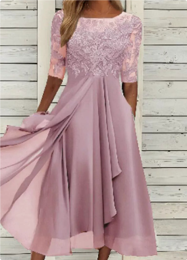 Women's Spring And Summer Bridesmaid Evening Dress