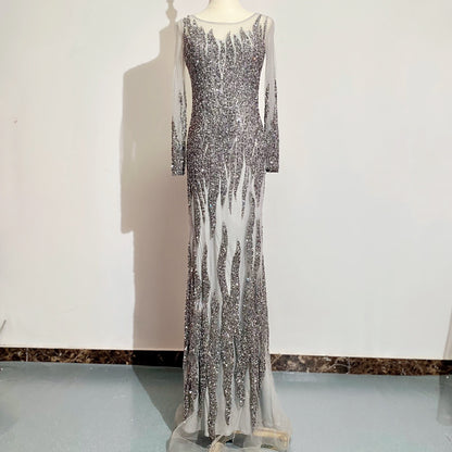 Sequin Fish Tail Formal Dress