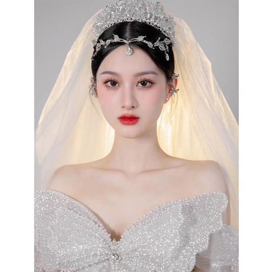Butterfly Big Bow Glamorous Ball Gown Tube Top Wedding Dress