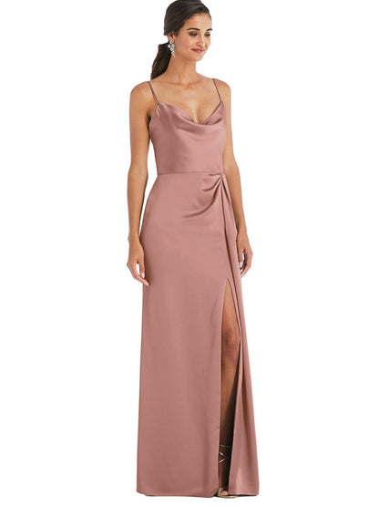 Bridesmaid satin summer Dress