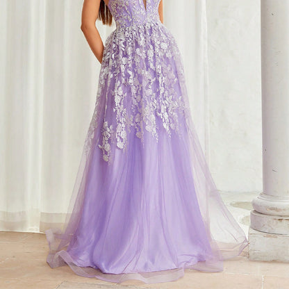 Violet Formal Gown