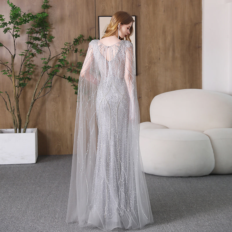 Slimming Fishtail Host Evening Dress