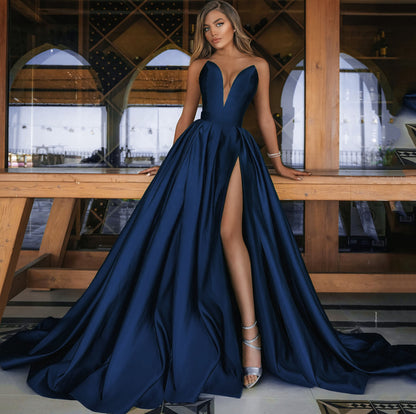 Beautiful Women's Formal High Slit Dress